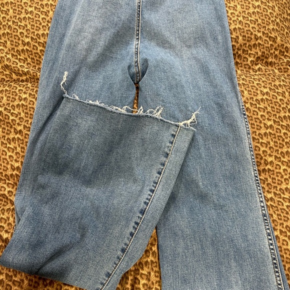 FREE PEOPLE We The Free CRVY Wild Honey Flare Jeans sz 25 - Picture 7 of 7
